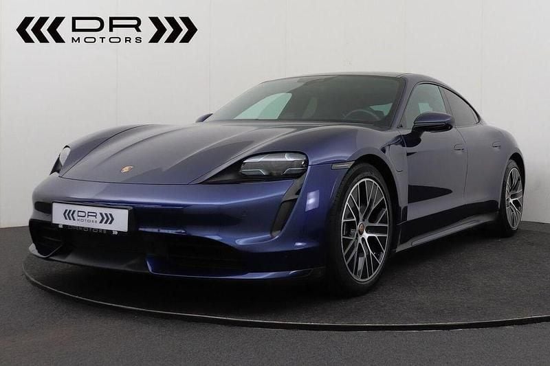 Blau Gebraucht 2020 Porsche Taycan Turbo Limousine | 59.995 € (Superpreis) - Bild 1/4