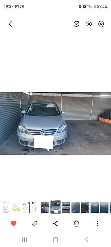 Silber Gebraucht 2005 VW Golf V Kleinwagen | 1.700 € (Guter Preis) - Bild 1/4