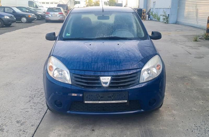 Blau Gebraucht 2009 Dacia Sandero Kleinwagen | 1.100 € (Guter Preis) - Bild 1/4