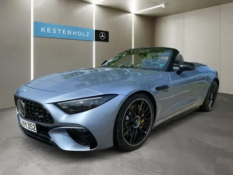 Gebraucht Mercedes SL63 AMG AMG 585 PS (430 kW) 2026 Blau Cabrio