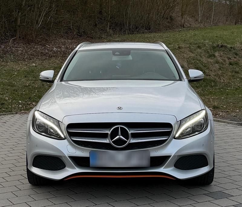 Gebraucht Mercedes C220 170 PS (125 kW) 2017 Silber Kombi