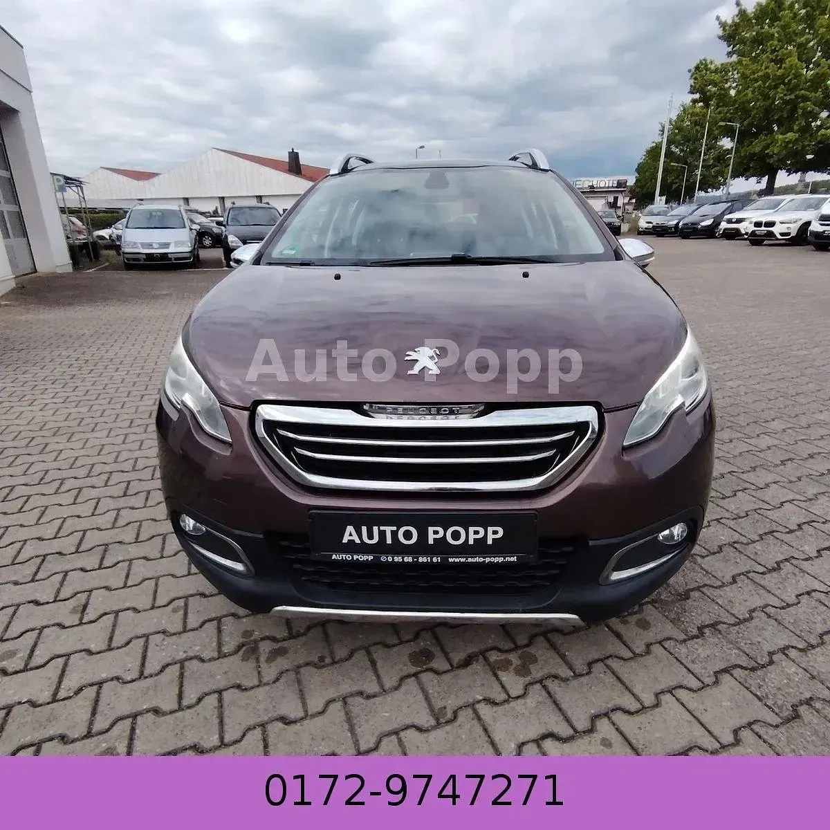 Gebraucht Peugeot 2008 Allure 92 PS (67 kW) 2015 Braun SUV