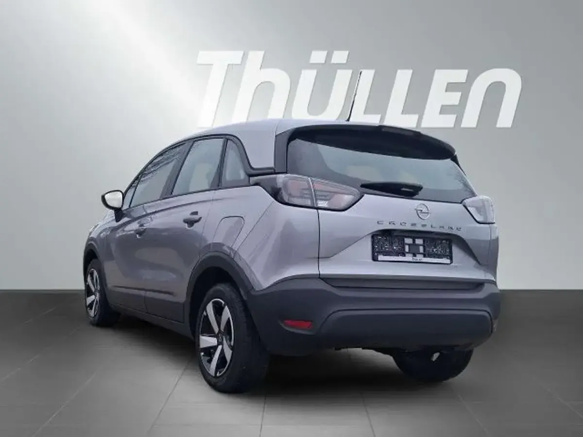 Gebraucht Opel Crossland Edition 83 PS (61 kW) 2022 Quarz silber SUV