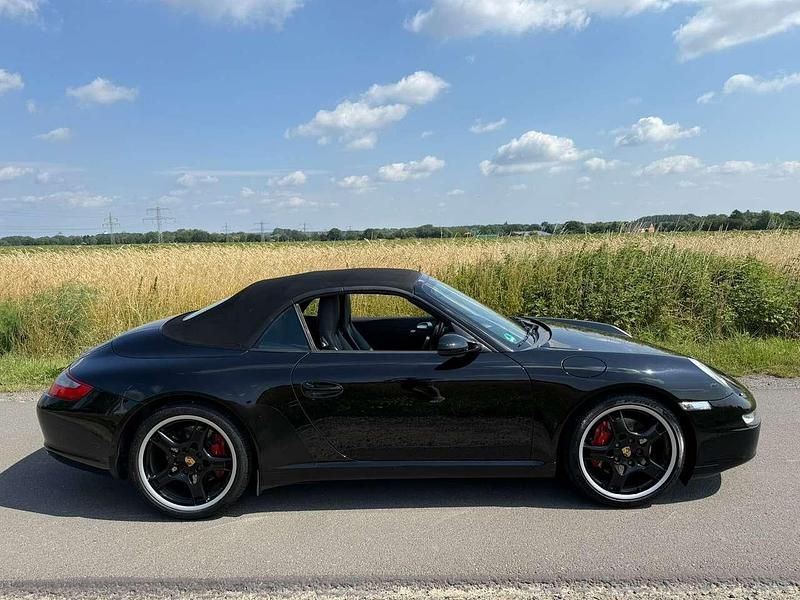 Gebraucht Porsche 911 Carrera Cabriolet 355 PS (261 kW) 2005 Tiefschwarz 041 Cabrio