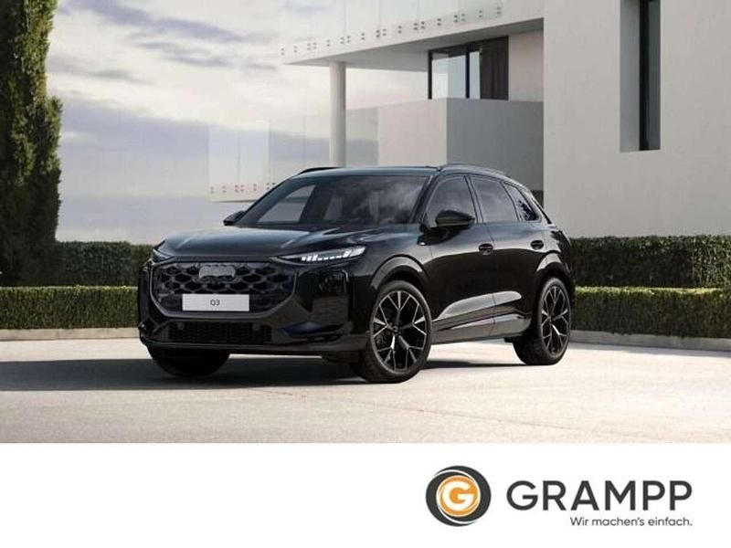 Mythosschwarz metallic Gebraucht 2025 Audi Q3 S-line plus SUV | 54.490 € - Bild 1/4