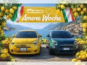 Neu Fiat 500 65 PS (47 kW) 2026 Gelb (sun of italy) Limousine