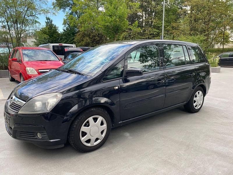 Schwarz Gebraucht 2006 Opel Zafira Van / Kleinbus | 2.400 € (Superpreis) - Bild 1/4