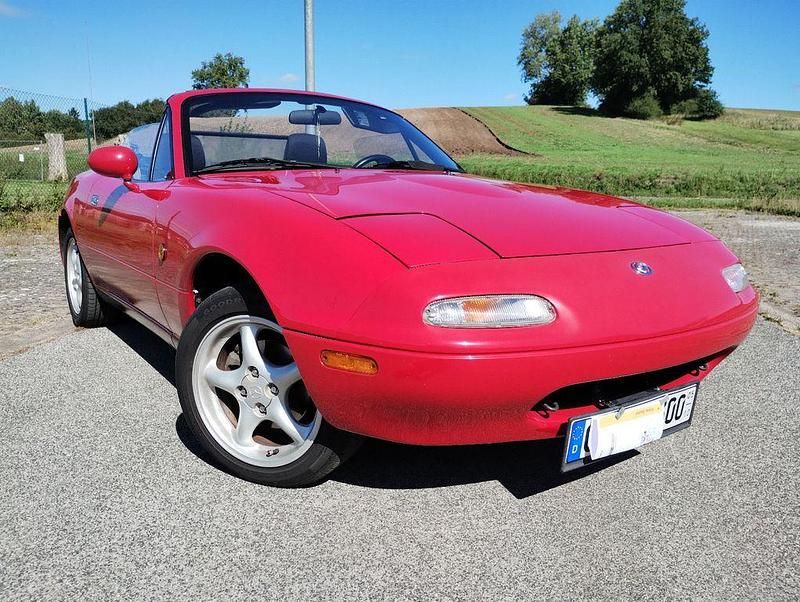 Rot Gebraucht 1997 Mazda MX5 Cabrio | 7.700 € (Superpreis) - Bild 1/4