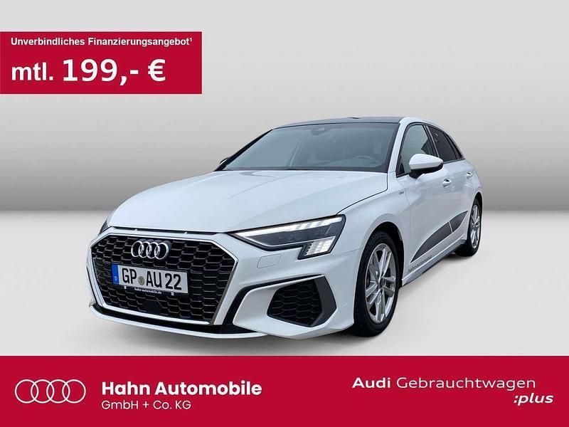 Ibisweiß Gebraucht 2024 Audi A3 S-Line Limousine | 31.790 € (Fairer Preis) - Bild 1/3