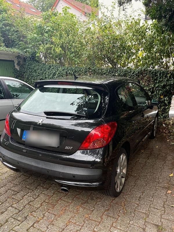 Schwarz Gebraucht 2007 Peugeot 207 Cabrio | 1.950 € (Fairer Preis) - Bild 1/4