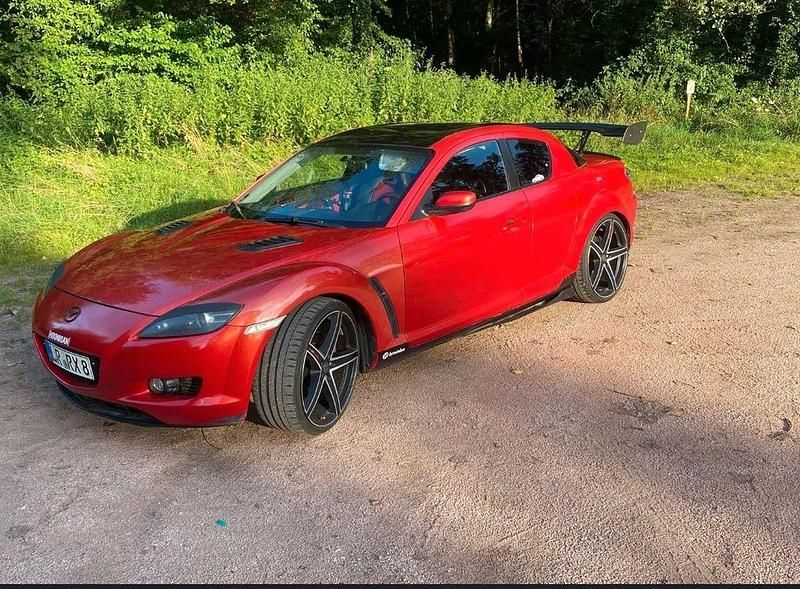 Rot Gebraucht 2007 Mazda RX8 Kleinwagen | 10.000 € (Superpreis) - Bild 1/4