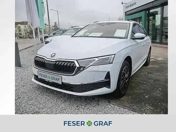 Neu Skoda Octavia 150 PS (110 kW) 2026 Moon weiss Kombi