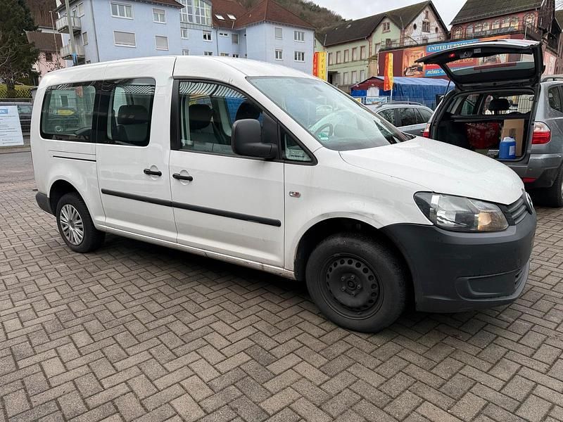 Gebraucht VW Caddy Maxi 109 PS (80 kW) 2012 Weiß Van / Kleinbus