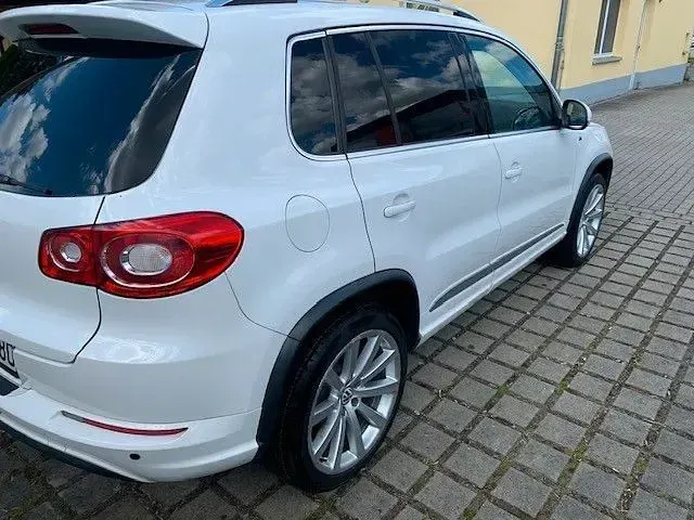 Gebraucht VW Tiguan R-line 150 PS (110 kW) 2010 Weiß SUV