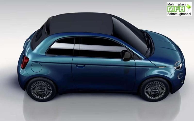 Neu Fiat 500C Icon 65 PS (47 kW) 2026 Ozean grün metallic Cabrio