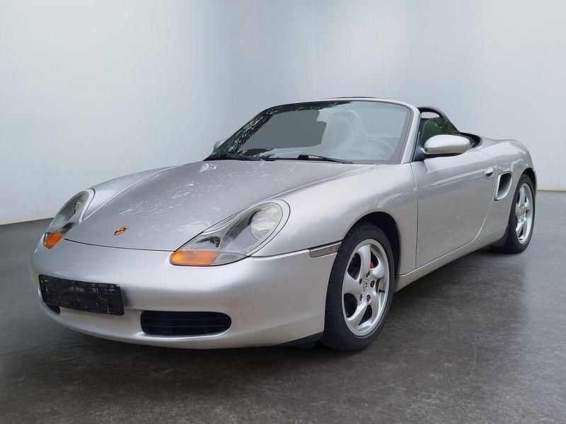 Silber Gebraucht 2000 Porsche Boxster Cabrio | 11.990 € (Guter Preis) - Bild 1/4