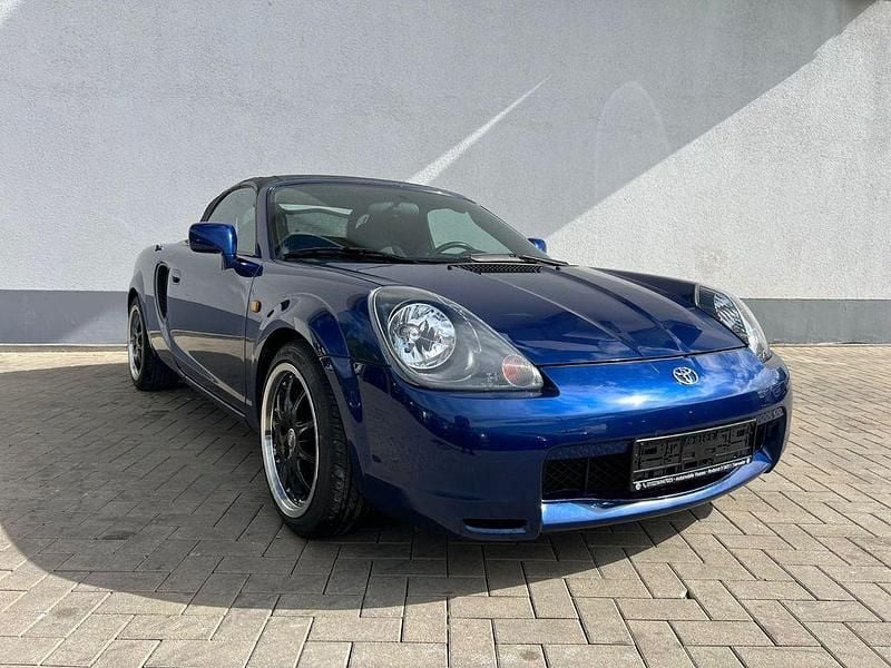 Gebraucht Toyota MR2 Edition 140 PS (102 kW) 2001 Blau Cabrio