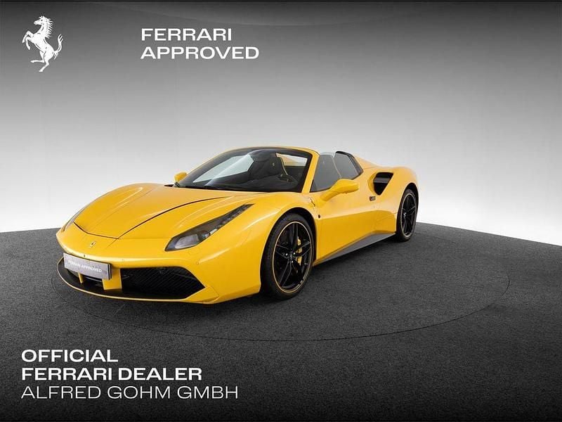 Gebraucht Ferrari 488 670 PS (492 kW) 2018 Gelb Cabrio