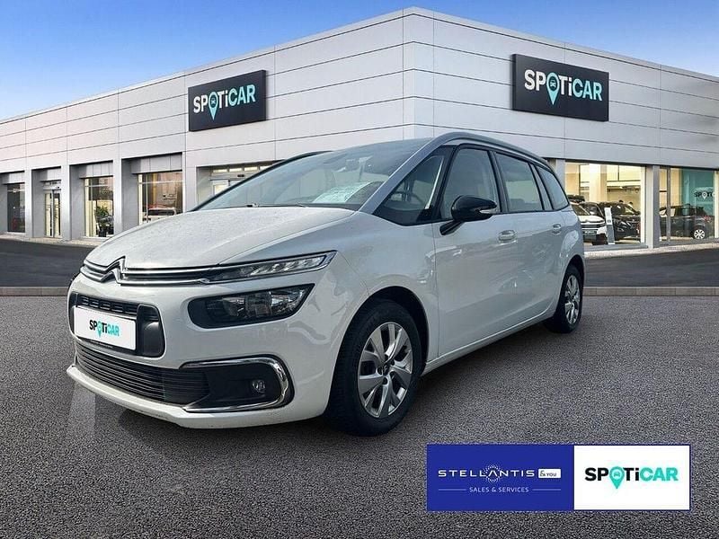 Weiß Gebraucht 2021 Citroën C4 SpaceTourer Feel Van / Kleinbus | 18.885 € (Etwas zu teuer) - Bild 1/4
