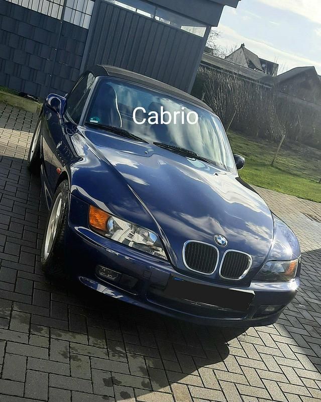 Blau Gebraucht 1998 BMW Z3 Cabrio | 6.950 € (Guter Preis) - Bild 1/4