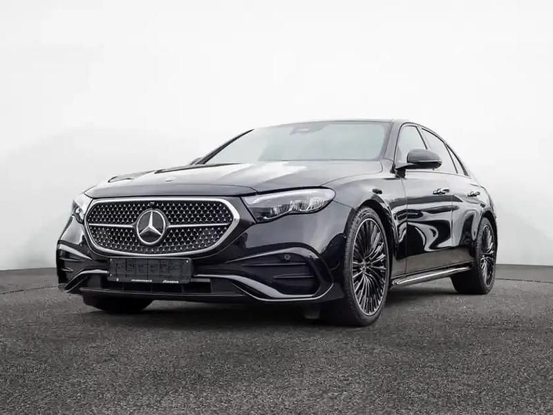 Gebraucht Mercedes E220 AMG 197 PS (144 kW) 2024 Schwarz obsidianschwarz metallic Limousine