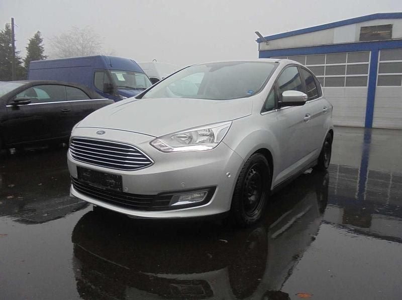 Gebraucht Ford C-MAX Titanium 120 PS (88 kW) 2017 Polarsilber metallic Van / Kleinbus