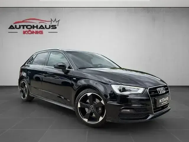 Gebraucht Audi A3 S-line plus 184 PS (135 kW) 2014 Mythosschwarz metallic Limousine