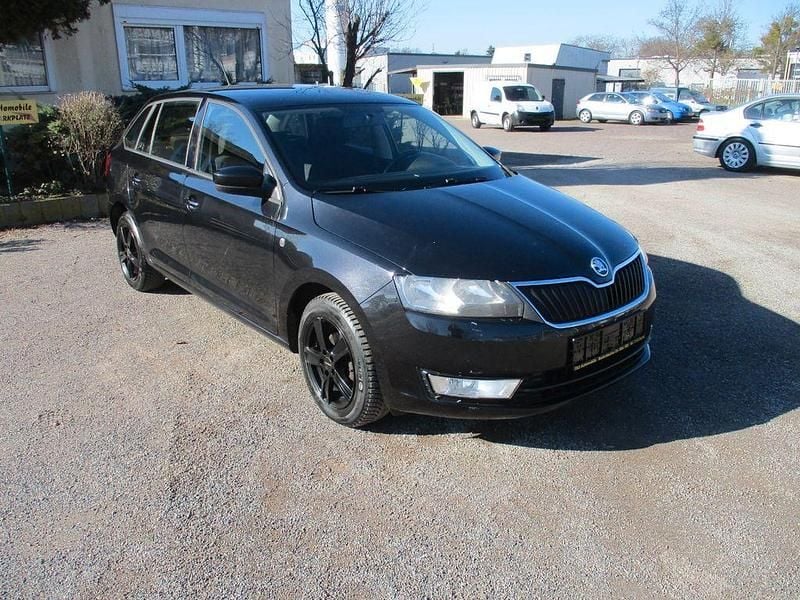 Gebraucht Skoda Rapid Ambition 86 PS (63 kW) 2013 Schwarz Kleinwagen