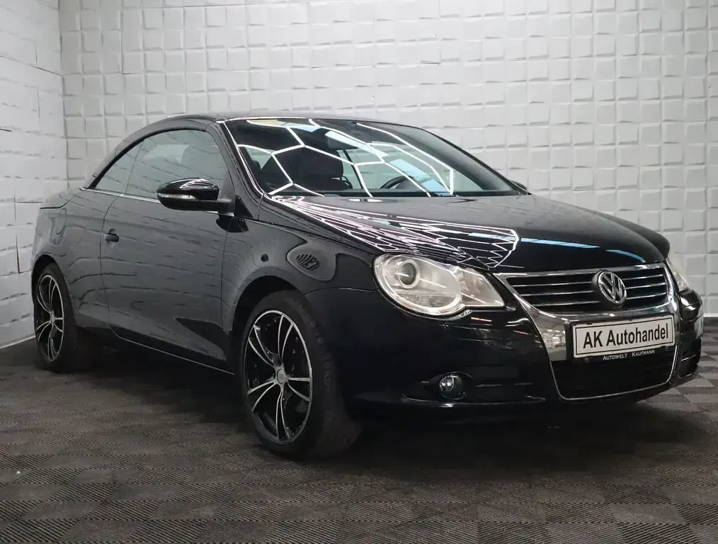 Usata VW Eos Edition 122 CV (89 kW) 2009 Nero Cabrio