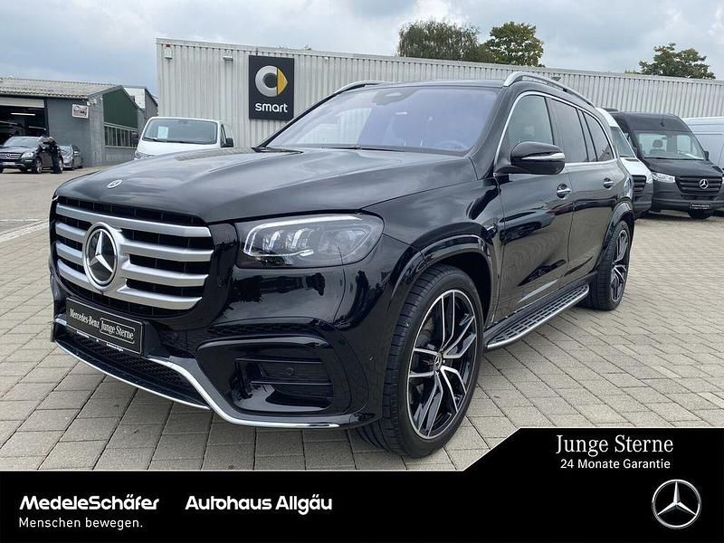Lack obsidianschwarz Gebraucht 2024 Mercedes GLS450 AMG SUV | 114.770 € (Fairer Preis) - Bild 1/4