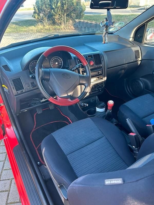 Rot Gebraucht 2009 Hyundai Getz Kleinwagen | 1.200 € (Guter Preis) - Bild 1/4