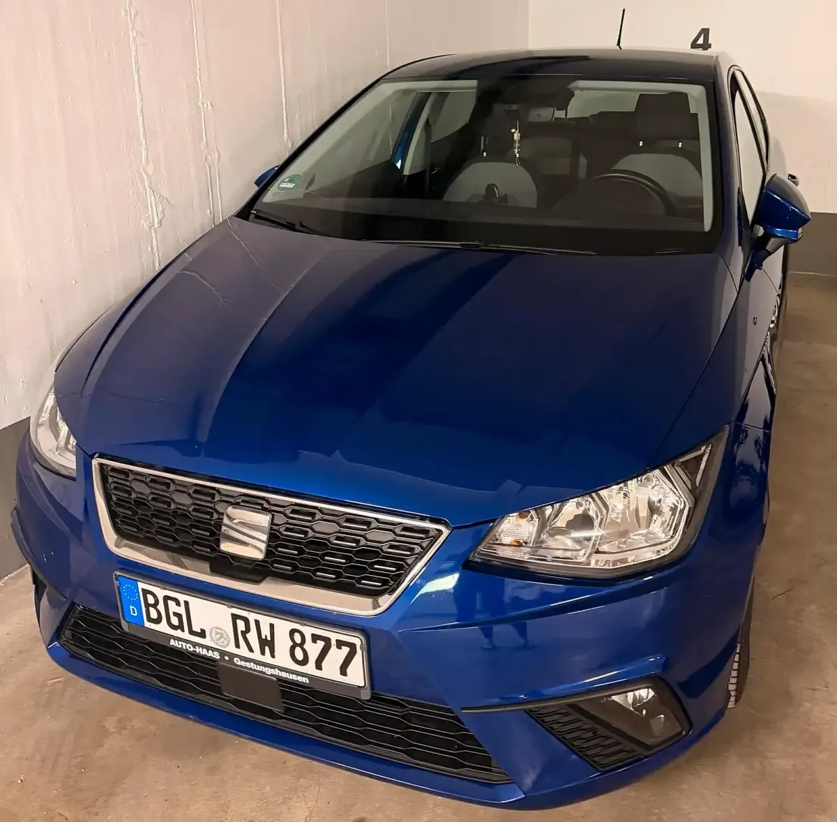 Gebraucht Seat Ibiza 95 PS (69 kW) 2019 Blau Kleinwagen