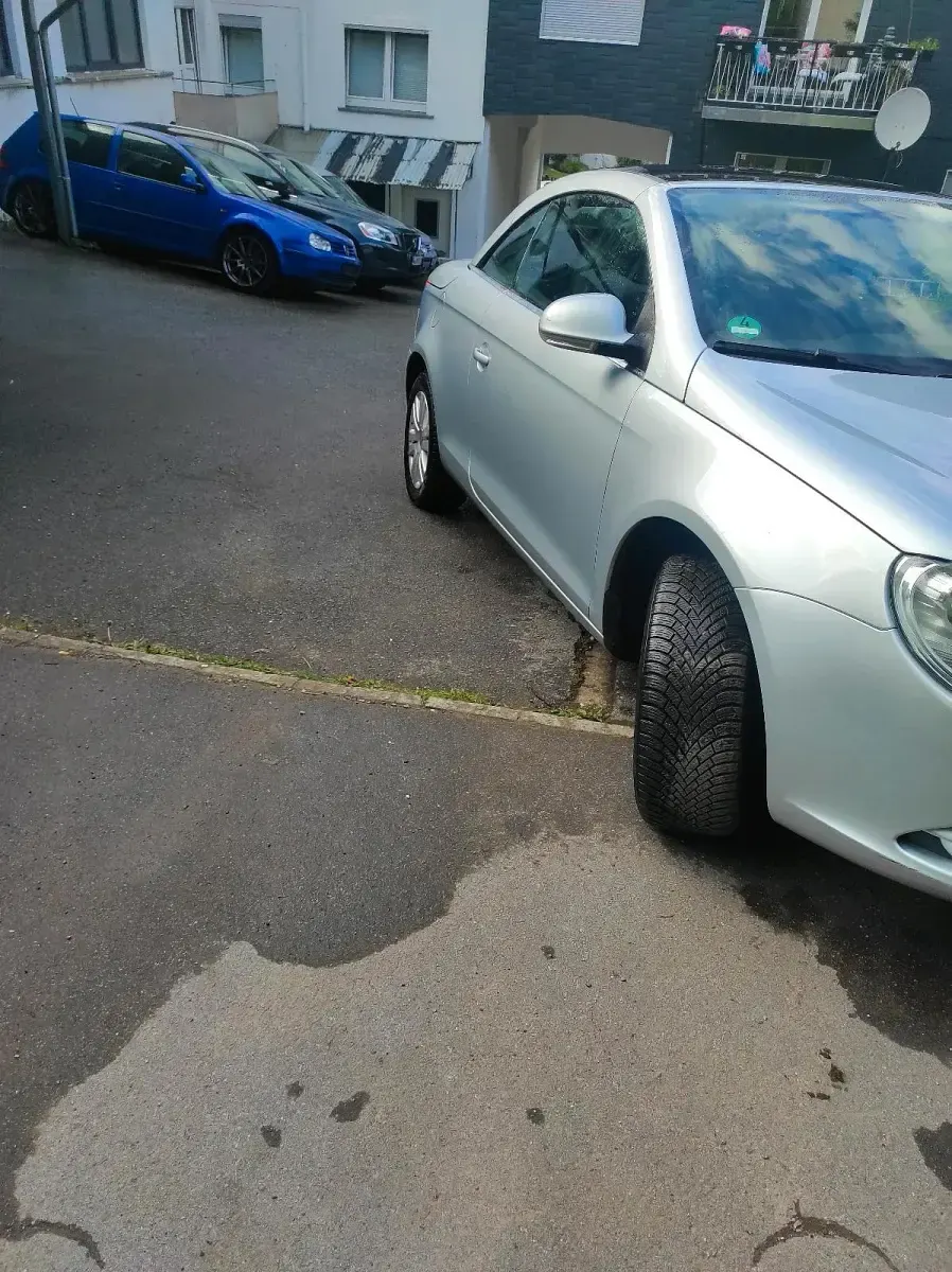 Usata VW Eos 150 CV (110 kW) 2006 Argento Cabrio