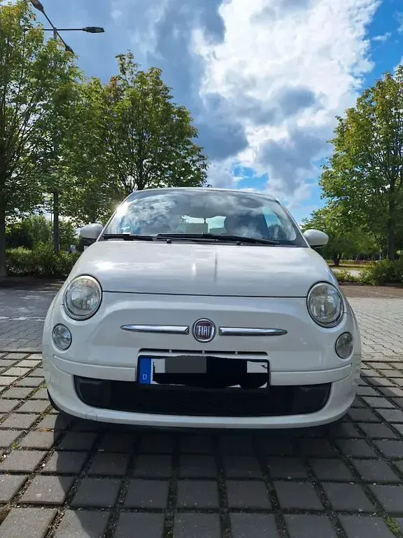 Gebraucht Fiat 500 Pop 69 PS (50 kW) 2009 Weiß Cabrio