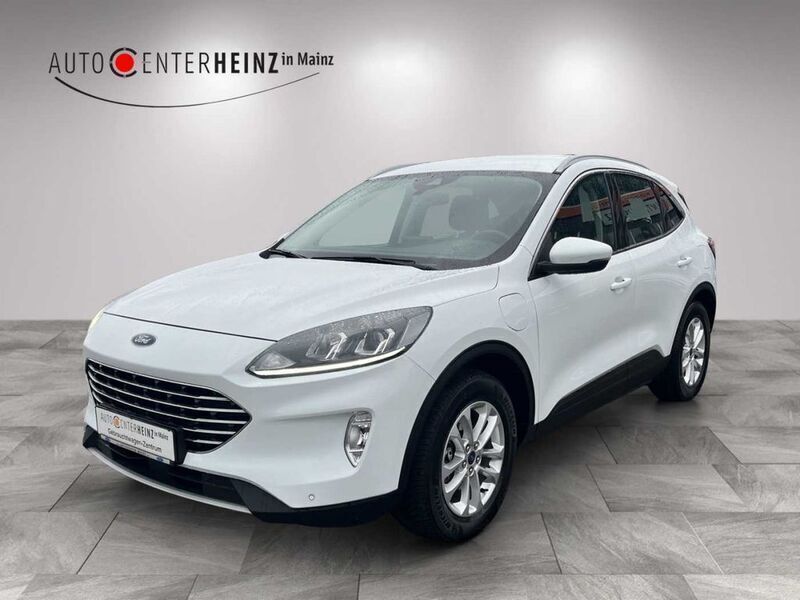 Frostweiß Gebraucht 2021 Ford Kuga Titanium SUV | 22.900 € (Fairer Preis) - Bild 1/4