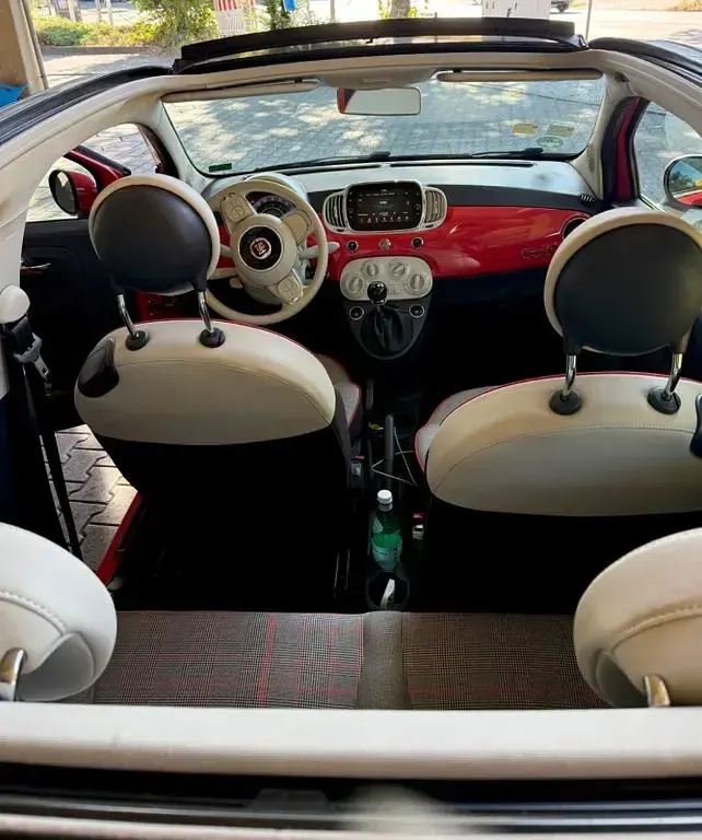 Gebraucht Fiat 500C 69 PS (50 kW) 2018 Rot Cabrio