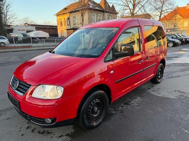Rot Gebraucht 2009 VW Caddy Life Van / Kleinbus | 2.400 € (Superpreis) - Bild 1/4