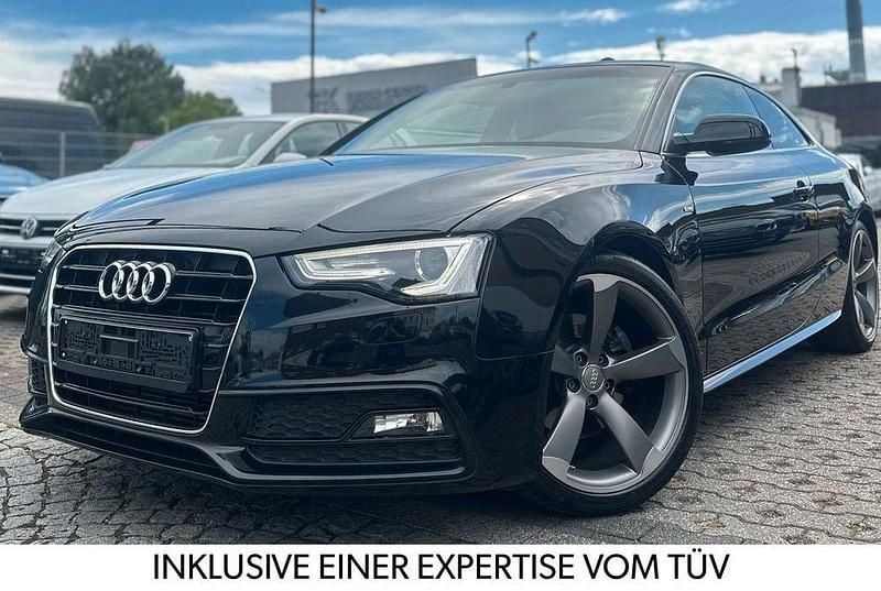 Schwarz Gebraucht 2014 Audi A5 S-Line Coupé | 18.698 € (Etwas zu teuer) - Bild 1/4