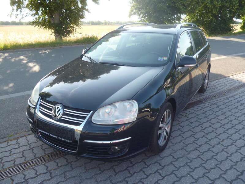 Schwarz Gebraucht 2009 VW Golf VI Sportline Kombi | 2.300 € (Superpreis) - Bild 1/4