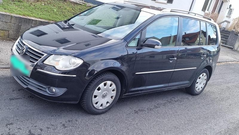 Gebraucht VW Touran 140 PS (102 kW) 2007 Schwarz Van / Kleinbus