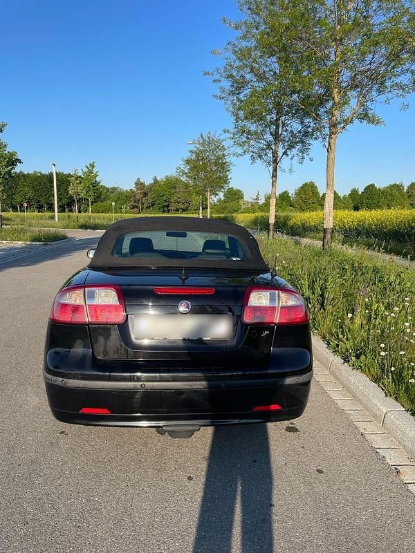 Gebraucht Saab 9-3 Cabriolet Vector 150 PS (110 kW) 2007 Schwarz Cabrio
