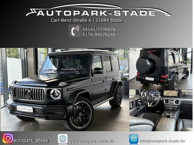 Designo nachtschwarz magno Gebraucht 2022 Mercedes G63 AMG AMG SUV | 137.790 € (Fairer Preis) - Bild 1/4