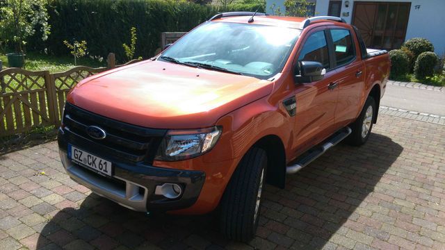 Gebraucht Ford Ranger Wildtrack 200 PS (147 kW) 2014 Orange metallic Pickup