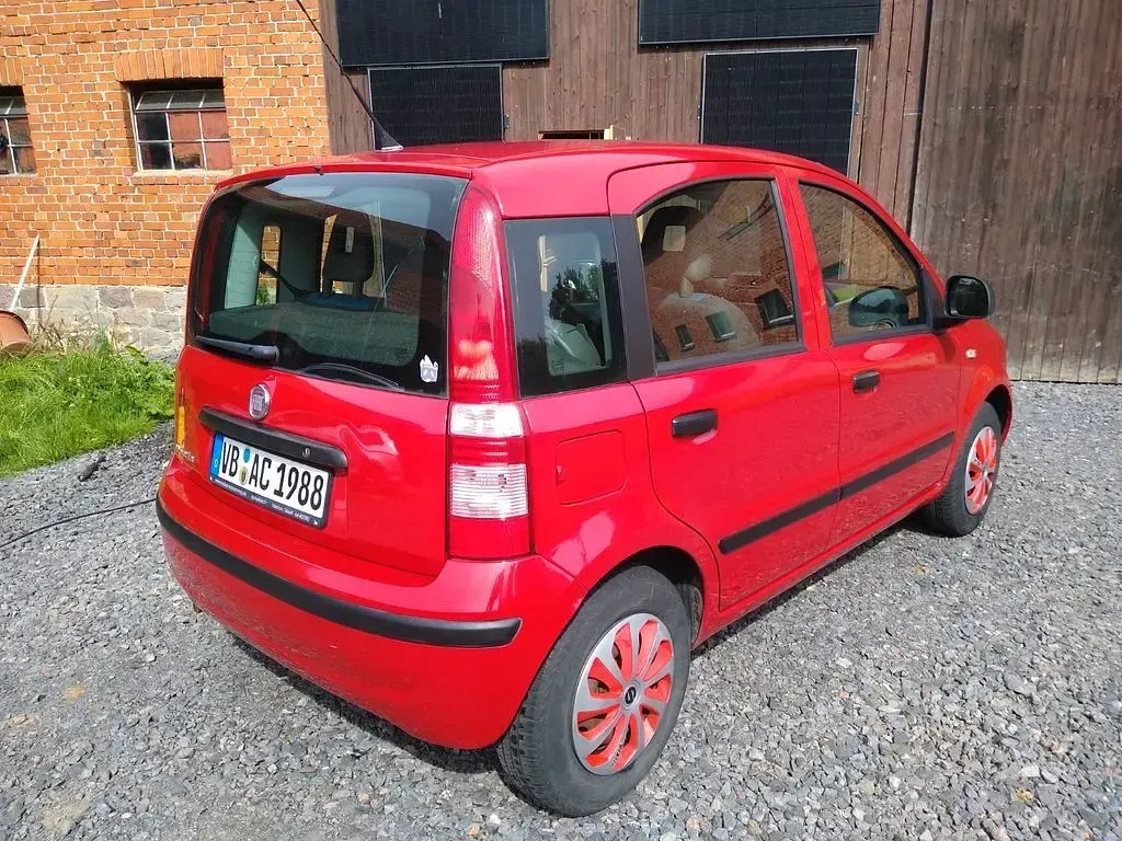 Gebraucht Fiat Panda 69 PS (50 kW) 2011 Rot Kleinwagen
