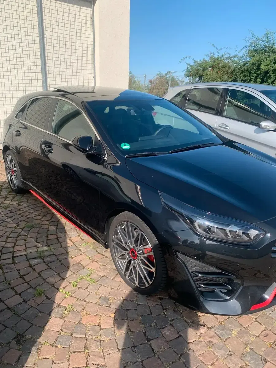 Gebraucht Kia Ceed GT GT 204 PS (150 kW) 2022 Schwarz Limousine
