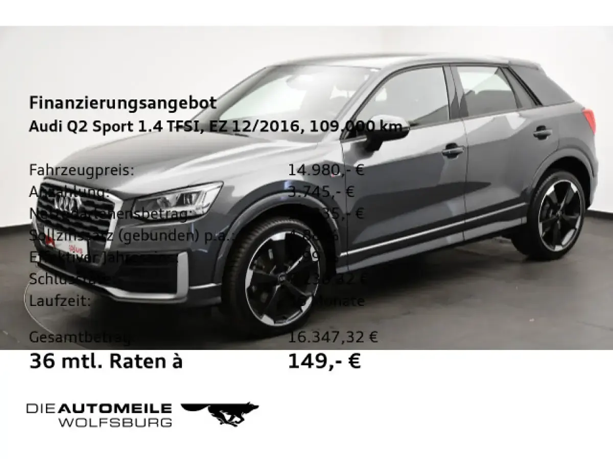 Gebraucht Audi Q2 Sport 150 PS (110 kW) 2016 SUV