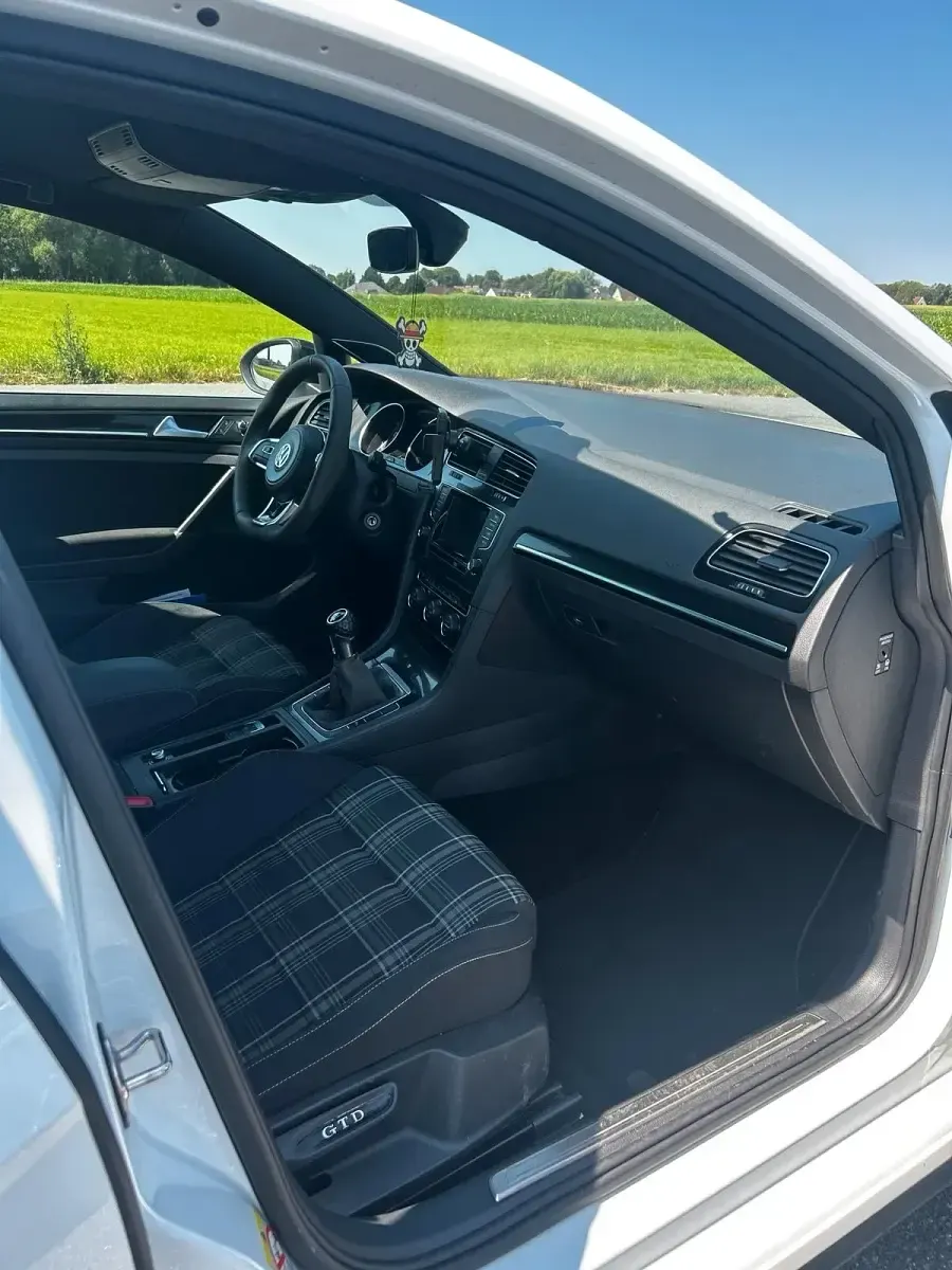 Gebraucht VW Golf VII GTD 184 PS (135 kW) 2013 Weiß Kleinwagen