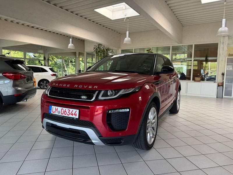 Rot Gebraucht 2018 Land Rover Range Rover evoque SE Dynamic SUV | 23.499 € (Guter Preis) - Bild 1/4