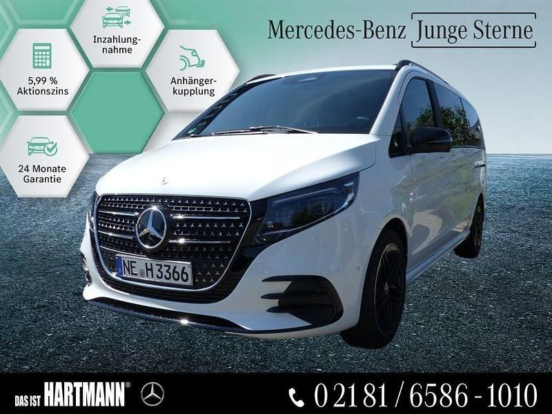 Bergkristallweiß metallic Gebraucht 2025 Mercedes V300 AMG Van / Kleinbus | 93.800 € (Etwas zu teuer) - Bild 1/4