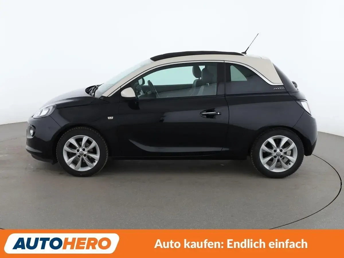 Gebraucht Opel Adam Open Air 87 PS (63 kW) 2019 Schwarz Kleinwagen